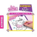 Lisciani Книжка за оцветяване и декориране със стикери, Express Your Style 1