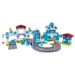 Конструктор Полицейски участък с колички, Technok Toys 3