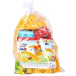 Technok Toys Конструктор с писта, колички и пътни знаци