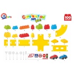 Конструктор Писта с колички, Technok Toys 2