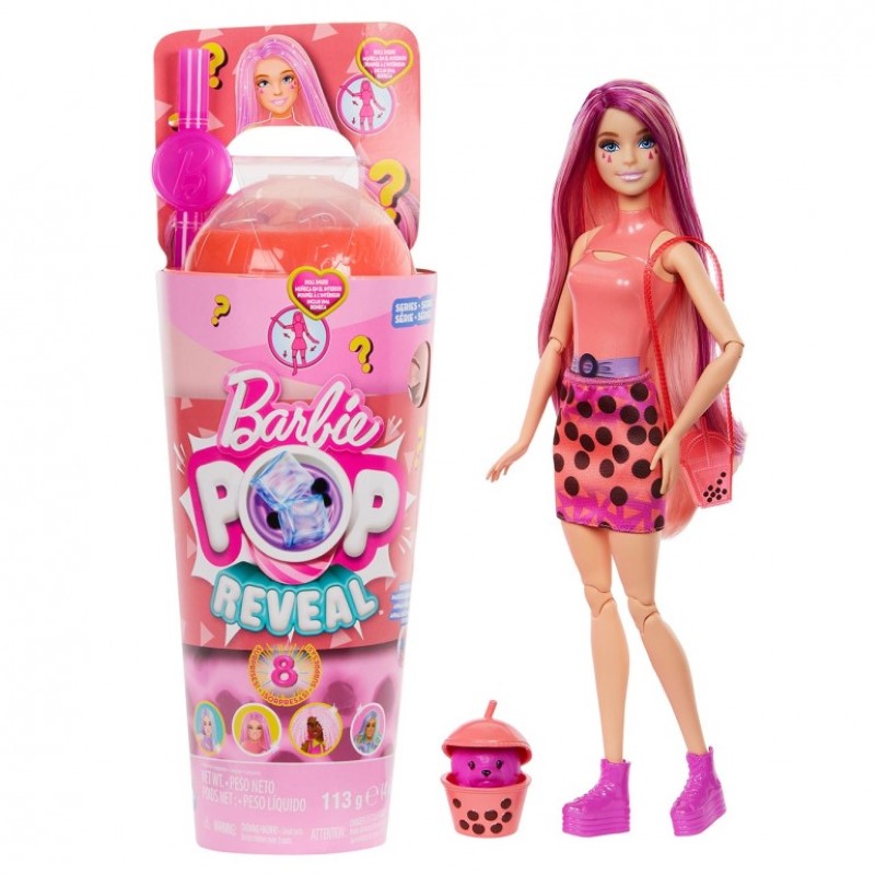 kukla-barbi-s-8-iznenadi-barbie-htj22-1 Кукла Barbie, Модна кукла с 8 изненади, Mango