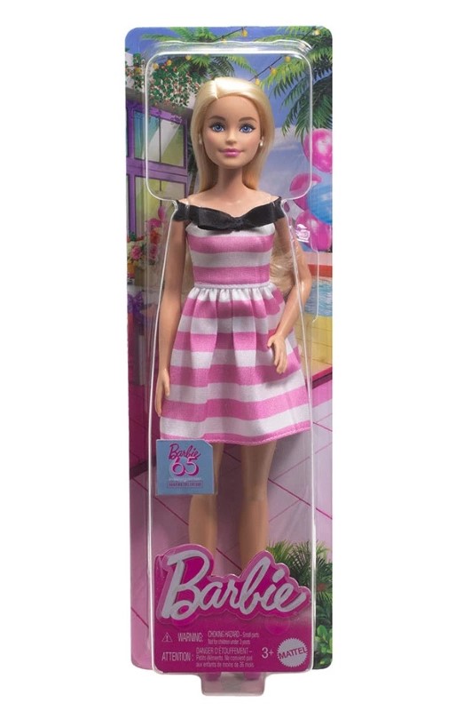 kukla-barbi-s-roklya-barbie-hth66-1 Кукла Barbie с розова рокля на райета