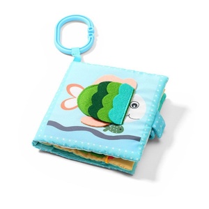 BabyOno Мека бебешка книжка, Морски свят