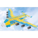 Метален конструктор, Голям самолет, Technok Toys 2