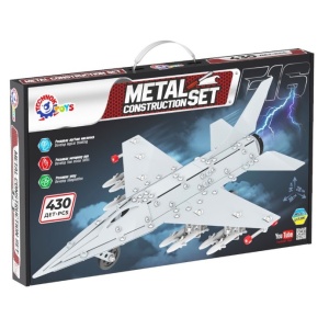 Метален конструктор Изтребител F-16, Technok Toys