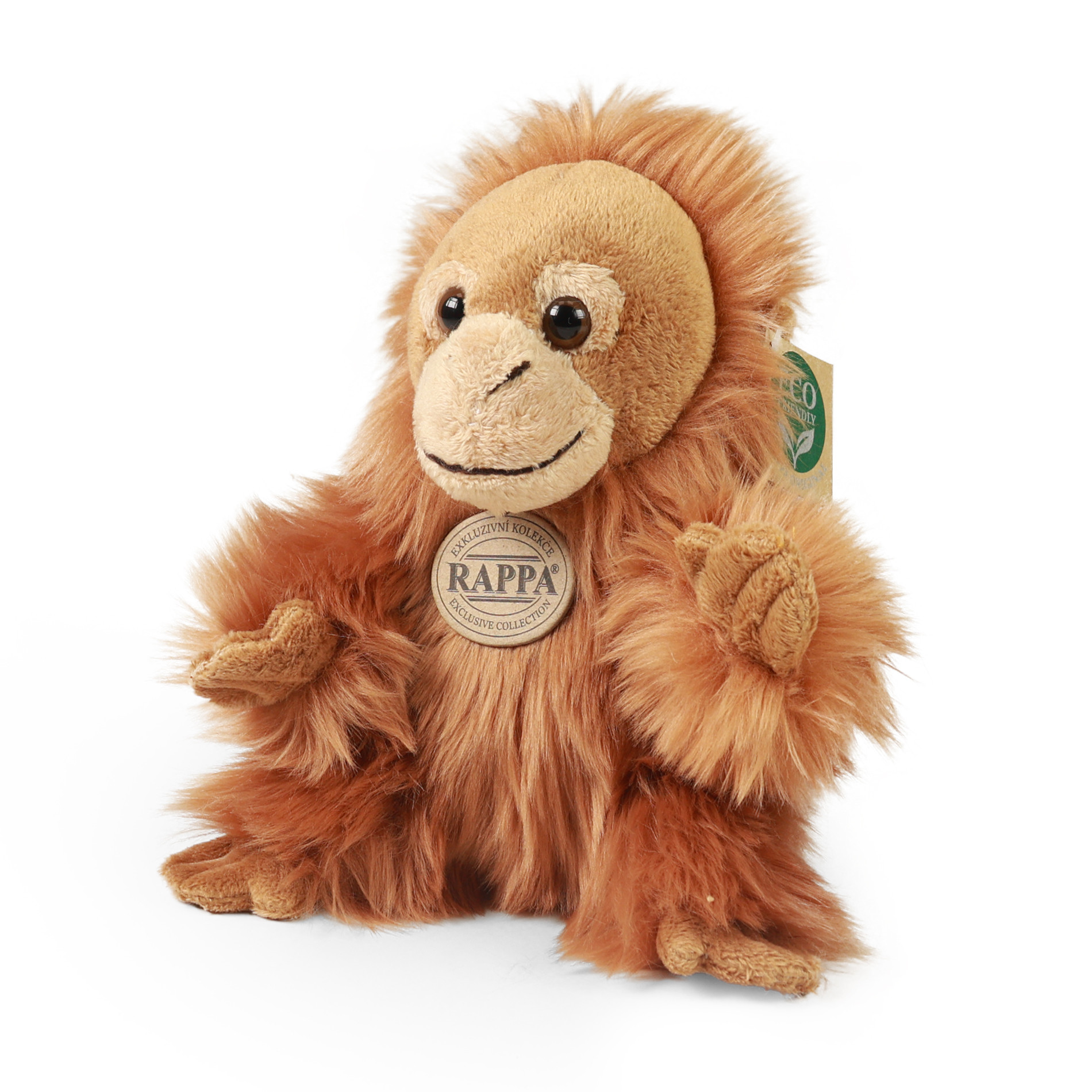 plyusheno-bebe-orangutan-18-sm-rappa-240469 Плюшено бебе Орангутан, 18 см - Rappa