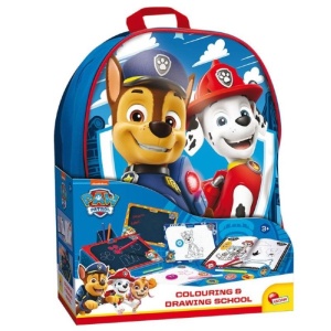 Lisciani Раничка Paw Patrol с комплект за рисуване и оцветяване