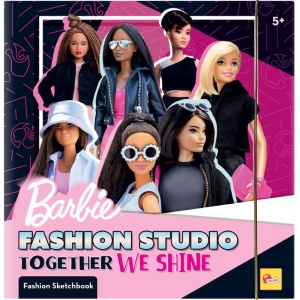 Lisciani Скречбук книжка, Barbie Fashion Studio