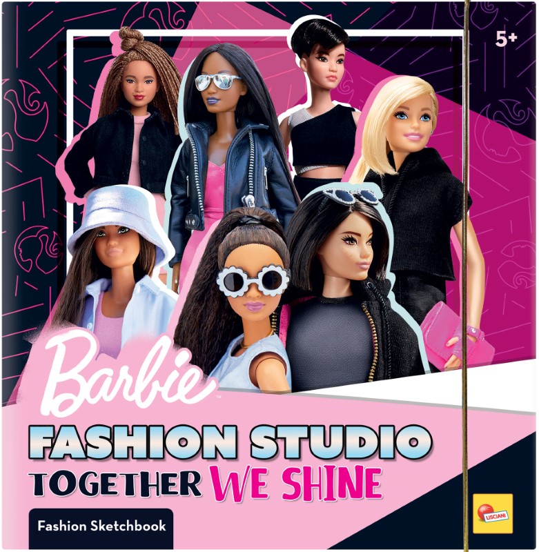 skrechbuk-knizhka-barbie-fashion-studio-lisciani-12808 Lisciani Скречбук книжка, Barbie Fashion Studio