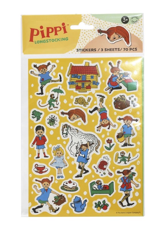 tsvetni-stikeri-pipi-dalgoto-chorapche-70-br-pippi-443870 Цветни стикери Пипи Дългото Чорапче, 70 бр - Pippi
