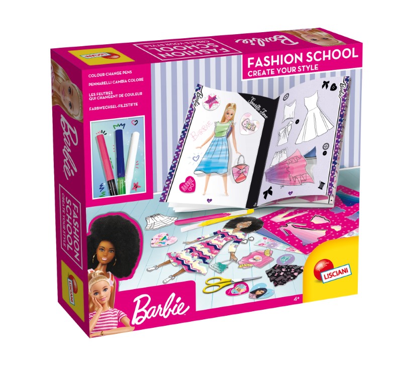tvorcheski-komplekt-barbie-fashion-moden-dizajner-lisciani-86023 Lisciani Творчески комплект Barbie Fashion, Моден дизайн