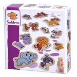 Дървени пъзели с животни, 16 части, Eichhorn 7