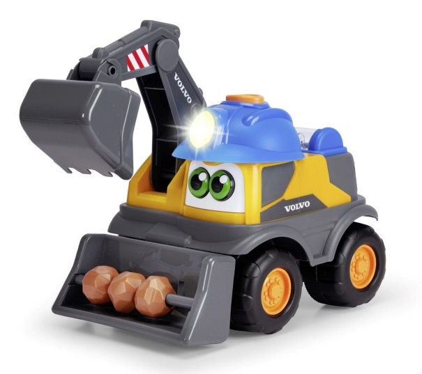 detski-bager-s-svetlina-simba-abc-204114013 Simba ABC Детски багер Volvo със звук и светлина