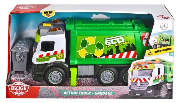 detski-boklukchiiski-kamion-dickie-toys-203745014 Dickie Toys Детски боклукчийски камион с кофа