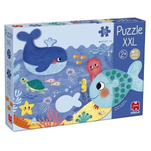 Детски пъзел от 18 XXL части, Морско дъно - Goula