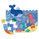 Детски пъзел от 18 XXL части, Морско дъно - Goula 2