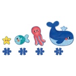 Детски пъзел от 18 XXL части, Морско дъно - Goula 3