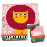 Детски пъзел с кубчета, Животни, 9 части - Goula 2