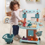 Детски пазарен щанд с количка и аксесоари, Ecoiffier 6