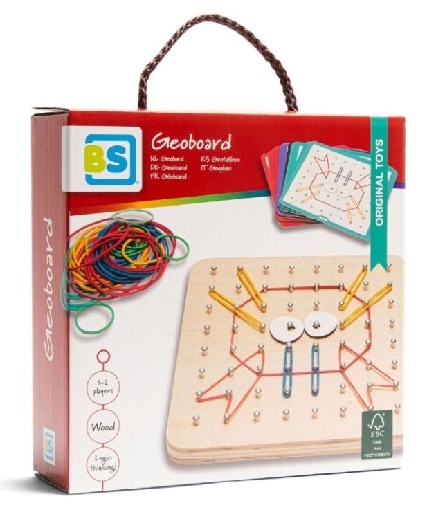 geobord-montesori-igra-s-lastitzi-bs-toys-ga438 BS Toys Монтесори игра с ластици, Гео борд