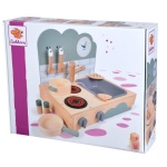 Дървена кухня със звук и аксесоари, Eichhorn 10