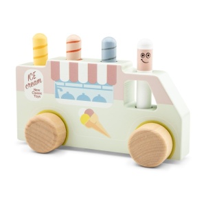 Дървена играчка, Камионче за сладолед - New Classic Toys 1