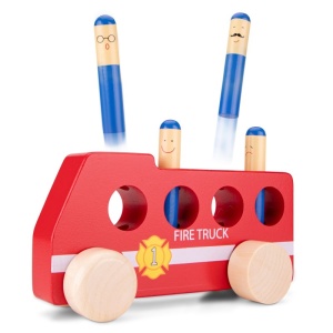 Дървена играчка, Пожарна кола - New Classic Toys