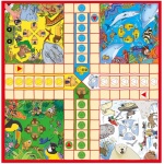 Galt Детска игра 2 в 1, Змии и стълби и Не се сърди човече 3