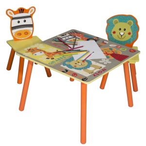 Детска маса с 2 столчета, Safari, Ginger Home 2