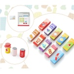 Детски дървен магазин с вендинг машина, Costway 5