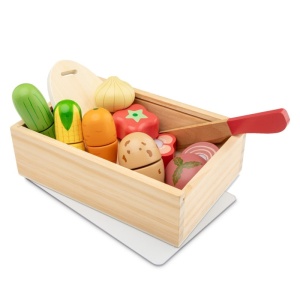 Детски комплект за рязане на зеленчуци в кутия - New Classic Toys