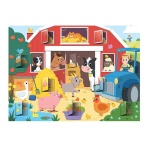 Galt Детски пъзел с капачета, Кой се крие във фермата?, 20 части 1