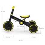 Детско колело 3 в 1 KinderKraft 4Trike, черно 7