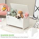 Дървен скрин за играчки и дрешки, 2 в 1, Costway 4