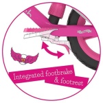 Chillafish Колело за баланс, BMXie 2, розово 1