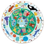 Кръгъл пъзел, Открий скритите картинки, 25 части 1