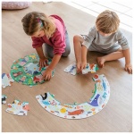 Кръгъл пъзел, Открий скритите картинки, 25 части 3