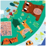 Кръгъл пъзел, Открий скритите картинки, 25 части 6