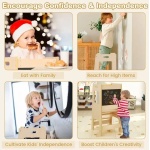 Обучителна монтесори кула, 2 в 1, Costway 6