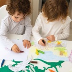 Galt Творчески комплект, Шаблони с динозаври 3