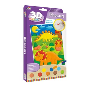 Galt Творчески комплект за рисуване на 3D динозаври