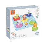 Дървен 3D пъзел с животни, Orange Tree Toys 4