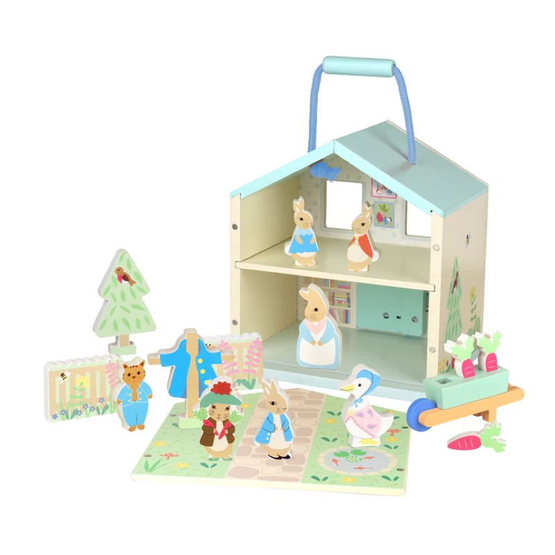 darvena-kashta-s-figurki-zajcheto-pitar-orange-tree-toys-ott11218-1 Дървена къща с фигурки Зайчето Питър, Orange Tree Toys