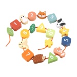 Дървени фигури за нанизване Животни, Orange Tree Toys 1