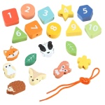 Дървени фигури за нанизване Животни, Orange Tree Toys 3