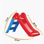 Dolu Toys Детска пързалка, червена 4
