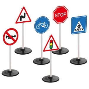 Dolu Toys Детски комплект с пътни знаци