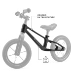 Колело за баланс KinderKraft Eter, черно 6