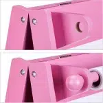 Дървена двустранна дъска със статив за рисуване, Super Girl 5