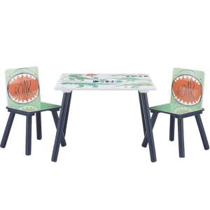 Ginger Home Детска маса с столчета, Dinosaur